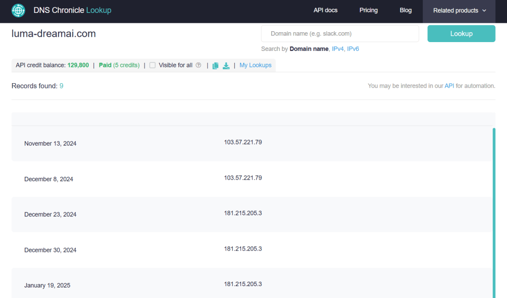 Using historical DNS records to find more cybercrime-related assets